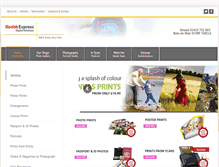 Tablet Screenshot of kodak-express.co.uk